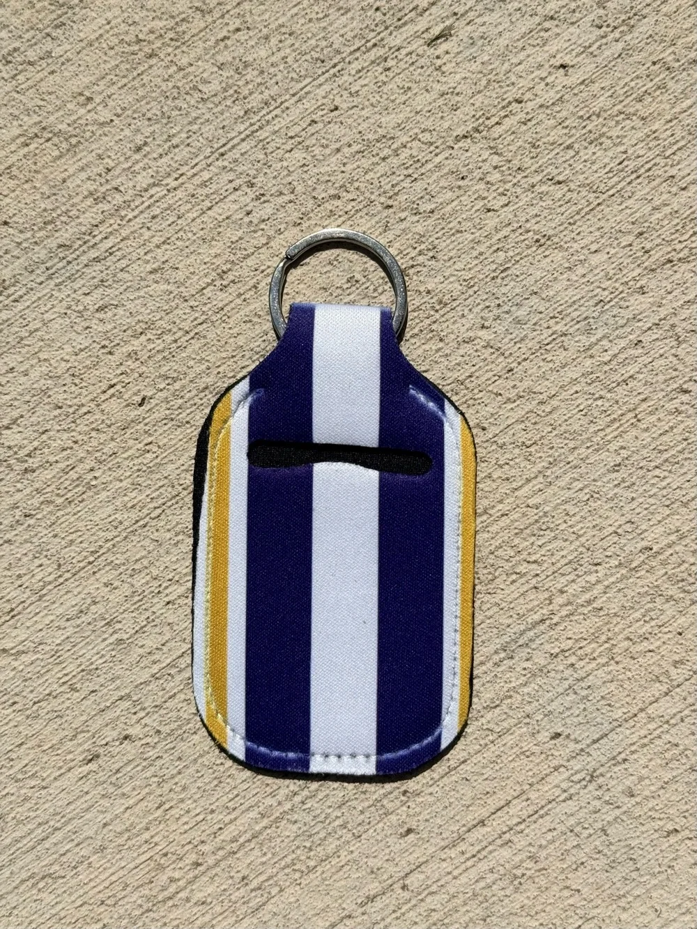 NWOT-Colorful Hand Sanitizer Holder Keychains (5)